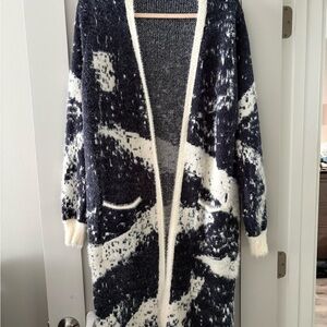 SAGE The Label Monochrome Women's Cardigan Size M